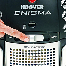 Hoover Enigma Pets TE70EN21 Bagged Cylinder Vacuum Cleaner Variable Power