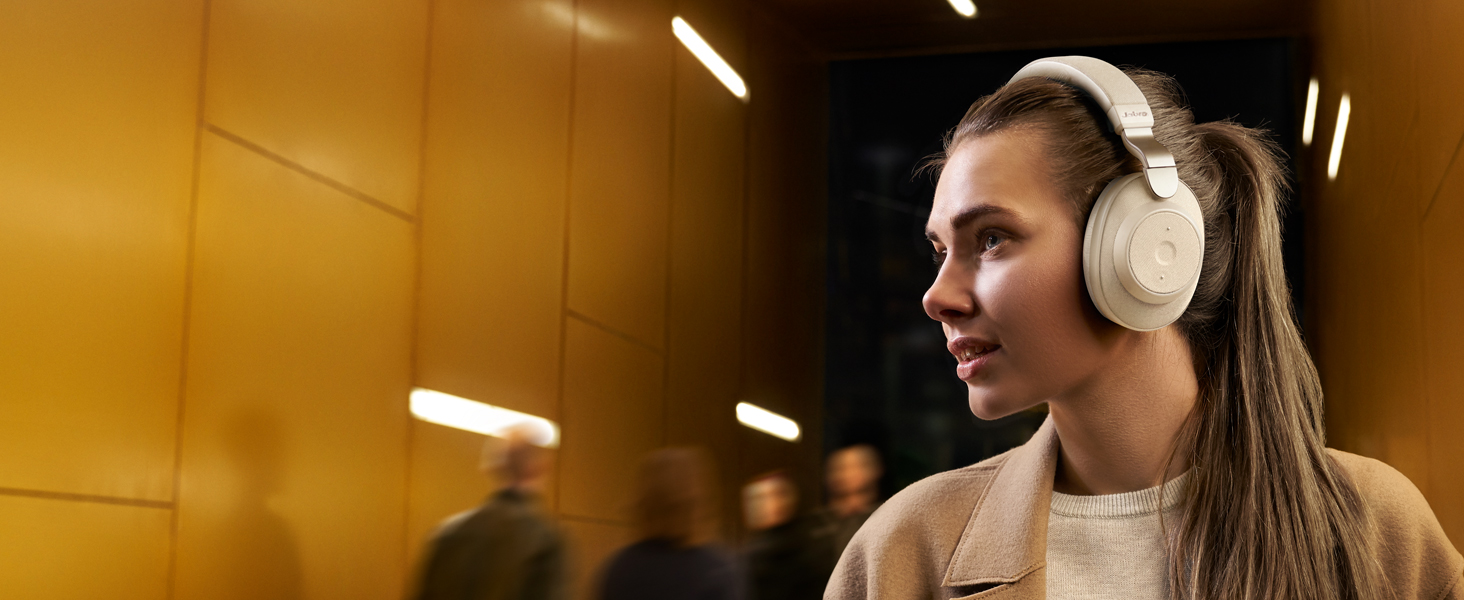 Jabra Elite 85h Wireless Noise-Canceling Headphones Over Ear Bluetooth Rain & Water Resistant