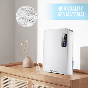 2200ml dehumidifier air dehumidifiers portable 2L dehumidifier damp moisture Allergy relief, Peltier