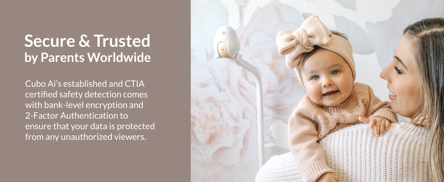 Cubo Ai Plus Smart Baby Monitor Secure & Trusted by Parents Worldwide