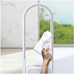 Pro Breeze Bladeless Tower Fan Blade less Dyson Cooling Fan Pedestal Air Con AC Air Circulator 