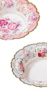 floral bowls