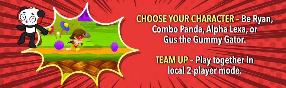 Ryan's Rescue Squad - Choose Character