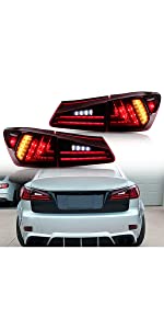 lexus is250 rear lights