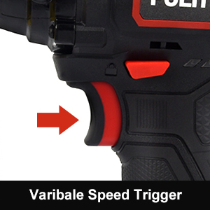 Variable speed trigger