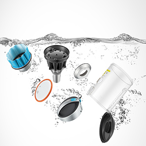 Eureka Swan Cylinder vacuum easy to clean filters
