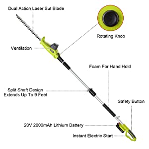 A powerful tool for use in the home garden