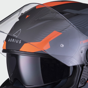 Multi-Positional Clear and Anti-Scratch Visor