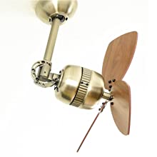 Innovative Toledo Ceiling Fan by AireRyder, Blade Colour Walnut