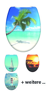 Motif, toilet seat, Duroplast