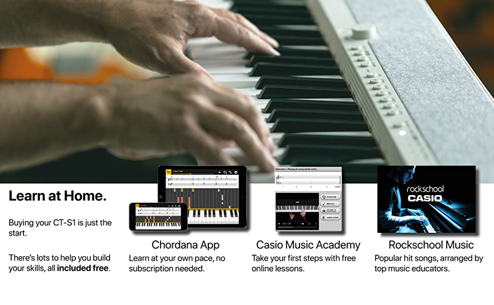 learn at home app online piano lessons included no subscription