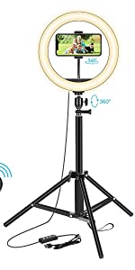 ring light with stand