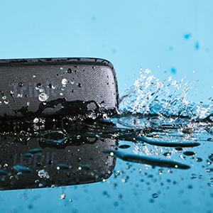 XSound Surf Bluetooth Speaker 12W with Superior Sound Bluetooth 5 IPX7 Stereo Pairing 100ft Range