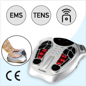 circulation booster ems foot massager Relieve pain Reduce feet leg Soreness Swelling Muscle tens