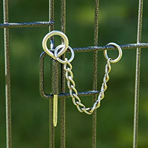 Iris Ohyama, Outdoor dog playpen / puppy playpen, door with latch, for dog - Wire Pet Circle 