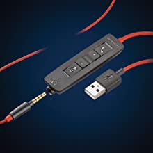 Headphones head-set with microphone wireless iphone gaming pc computer usb phone mobile