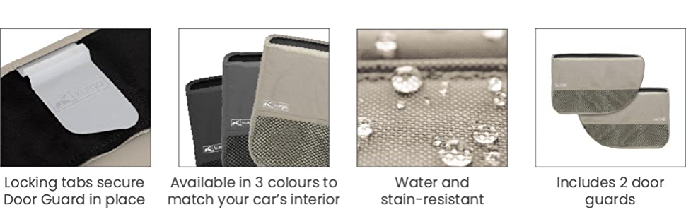 Car door guard, dog car travel, pet travel accessories, door cleaner, kurgo door protector PetSafe