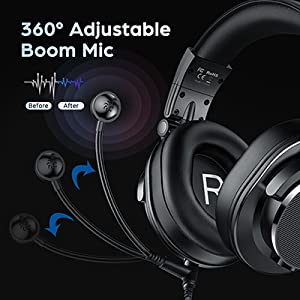 360Â° Adjustable Boom Mic
