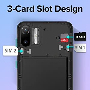 three card slots