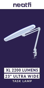 23â€ Wide Shade with 4 Brightness Levels, EU Plug