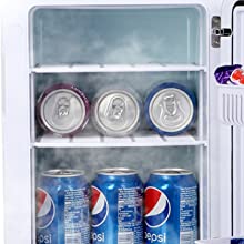 Fit up to 12 cans