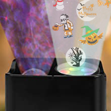 Dual Head Projector Light for Halloween Xmas New Year