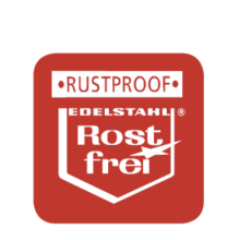 Rustproof.