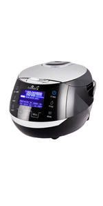 Sakura Multifunction Rice Cooker In Black
