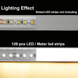 LED Strip Profile,LED Strip Aluminum Profile,LED Strip Light Profile,LED Strip 1M,1M LED Strip