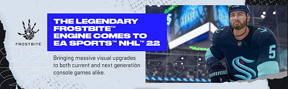 The legendary frostbite engine comes to EA sports NHL 22