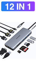 usb c hub multiport adapter macbook adapter macbook dock