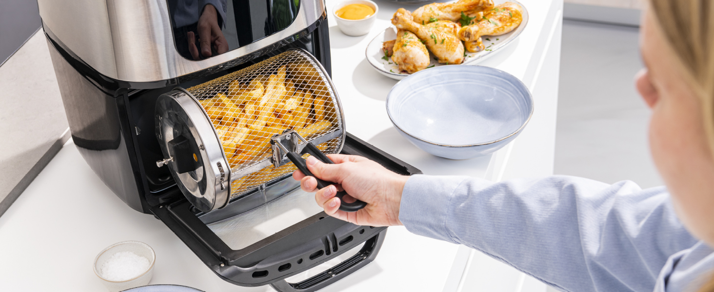 air fryer oven hot rotisserie