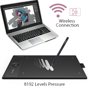 wireless drawing tablet