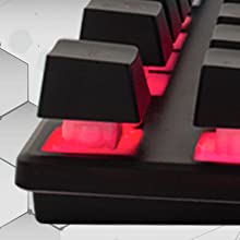 Orzly RX250-K keyboard RX250 membrane RGB Lights gaming gamer PC Console PS5 PS4 Playstation xbox