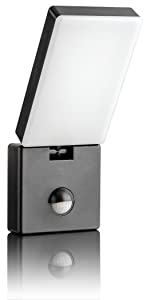 Outdoor Sensor Wall Lights LED Stainless Steel up Down incl. 2X LED Bulb GU10 3.5W Cool White A++
