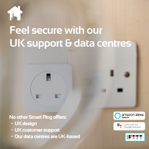 Alexa; Google; smart plug; safety; 13A; data; secure; protect
