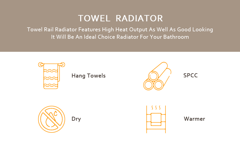 towel radiator bathroom radiators 500mm wide heated towel rail chrome flat panel wall mounted ladder