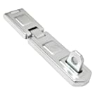 160mm Hasp& Staple with link for use on corners or angles
