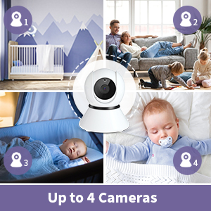baby monitor video baby monitor 3.5 inch