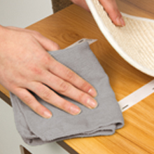 Cleaning MDF surfaces