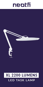 20â€ Wide Shade with 4 Brightness Levels