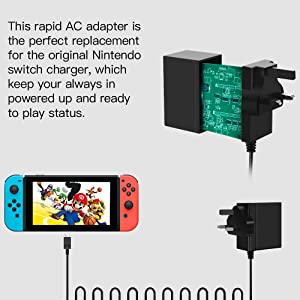 Charger for Nintendo Switch