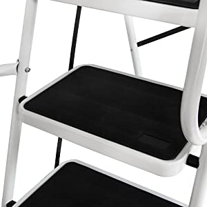 Home Vida 4 Step Ladder With Handrail