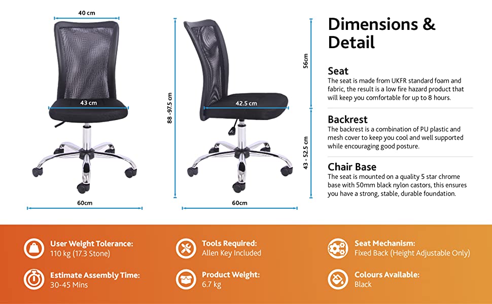 mesh home office desk chair, mesh swivel chair, adjustable swivel chair, padded desk chair