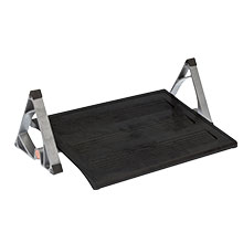 tririte adjustable footrest by Posturite, footrest for desk, footrest office, footrest under desk