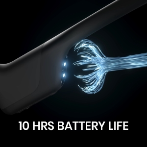 10hrs battery life with quick charge
