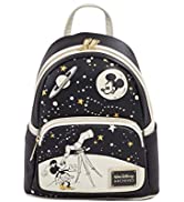 Funko Loungefly Disney Arch Mickey Mouse Moon Backpack, Multicolor, (WDBK2314)
