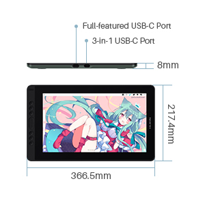 2020 HUION Kamvas 13 