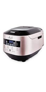 Bamboo UMAI IH Rice Cooker In Rose