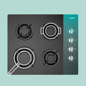 gas hob